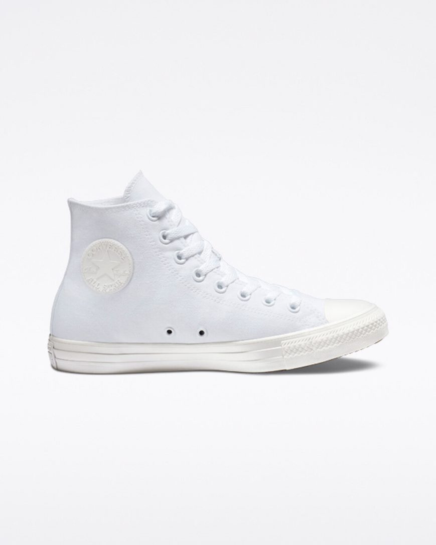 Zapatillas Altas Converse Chuck Taylor All Star Classic Mujer Blancas | PE 5240PW